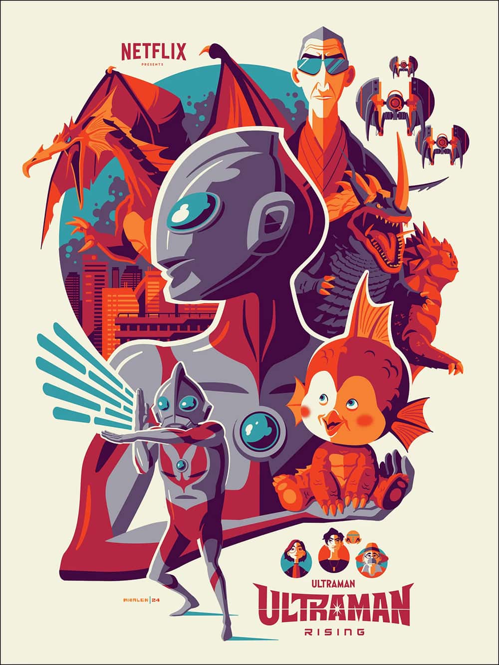 Nakatomi Inc. Brings Ultraman: Rising to Homes with a Gorgeous New Poster